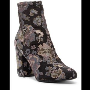 Kenneth Cole metallic booties